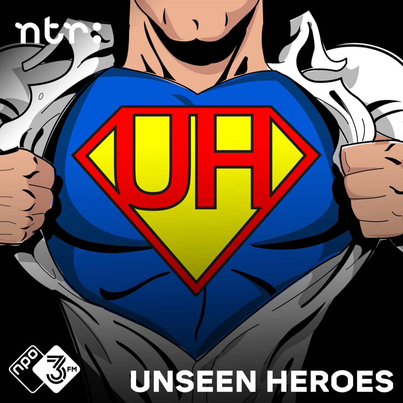 Logo 3FM Unseen Heroes