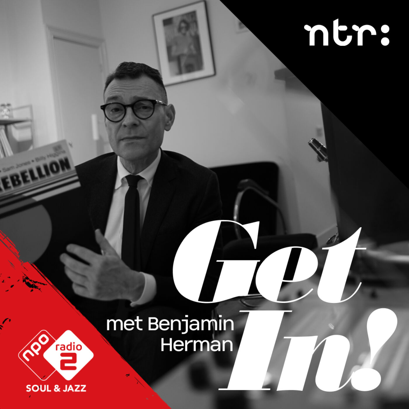 Get In! met Benjamin Herman logo