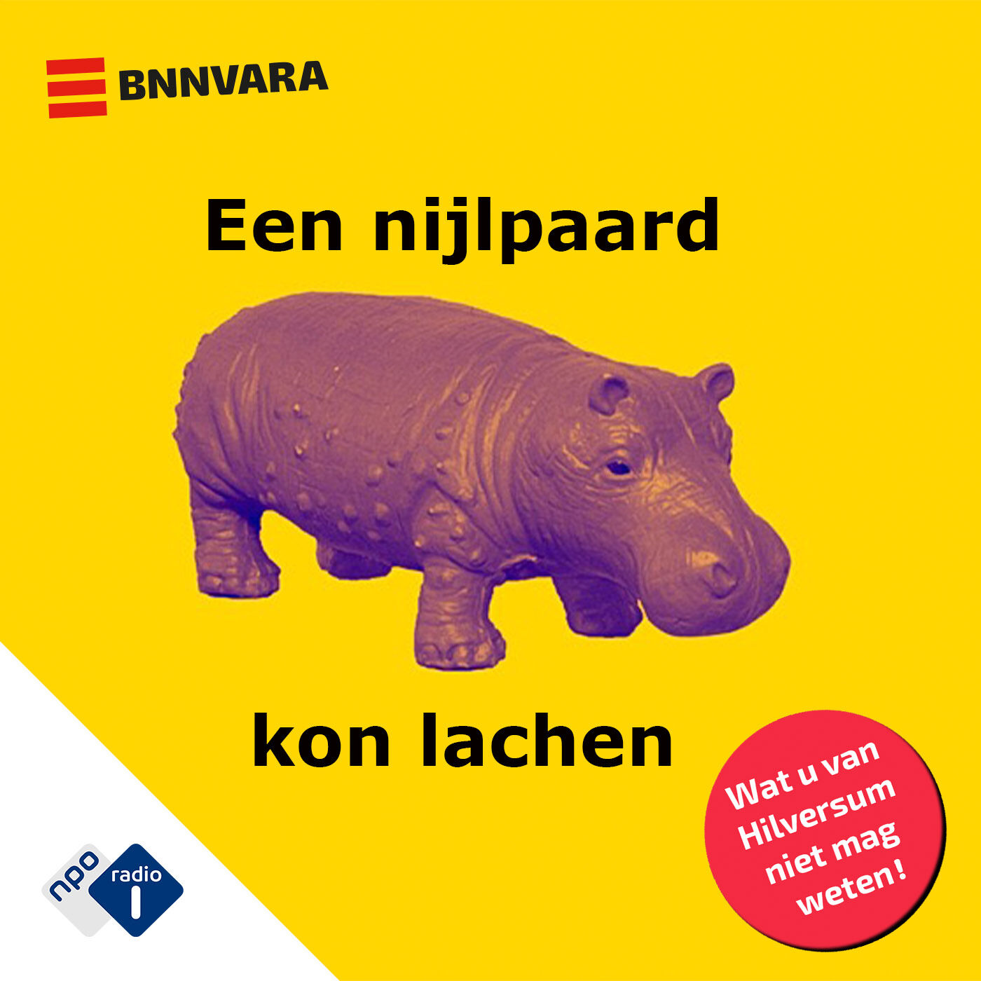 Een nijlpaard kon lachen logo