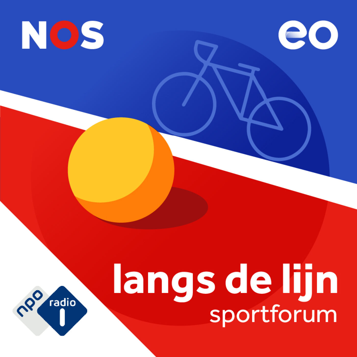 NOS Langs de Lijn Sportforum logo