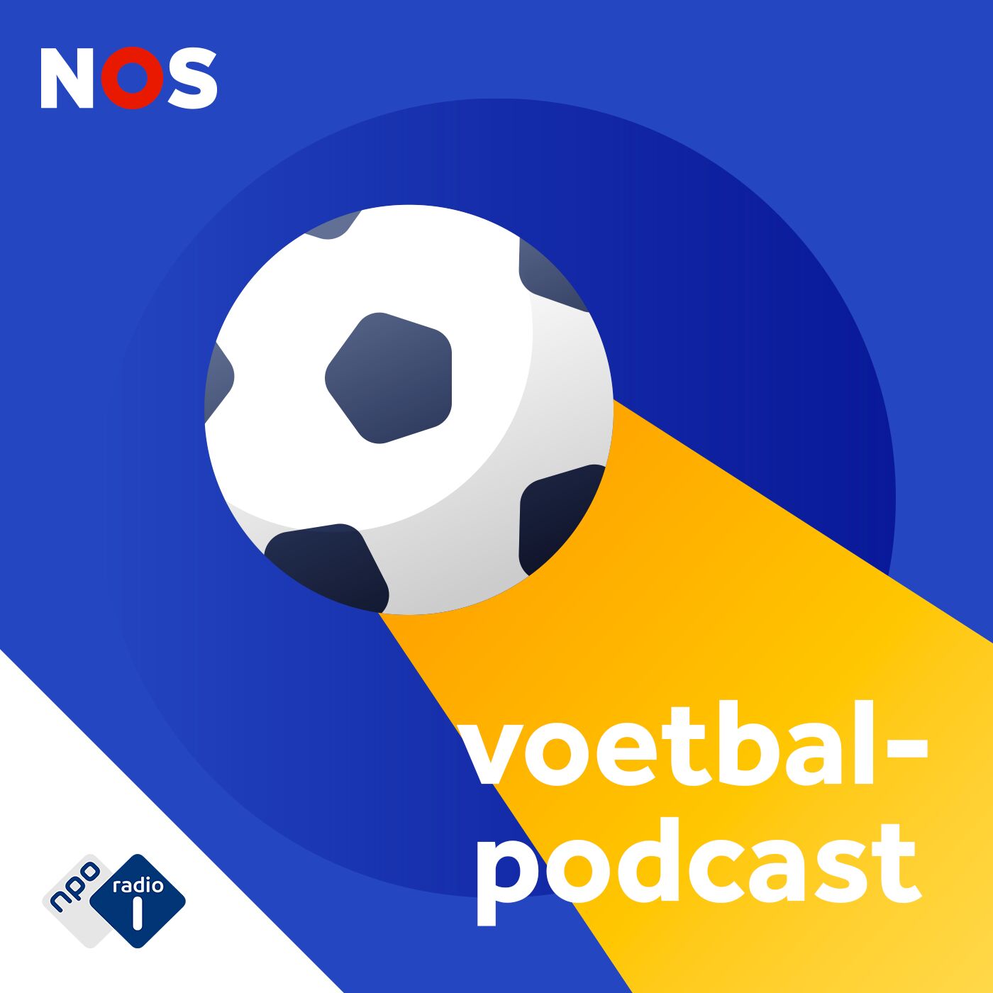 NOS Voetbalpodcast logo