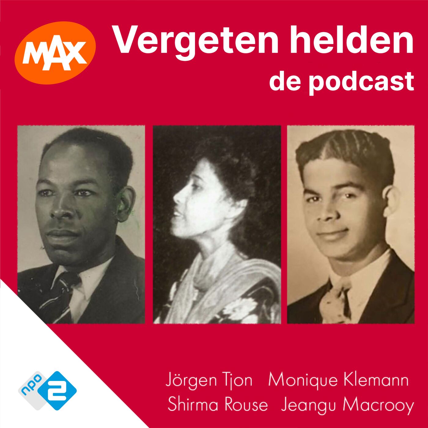 Logo Vergeten Helden: de podcast